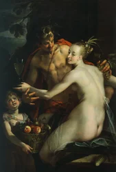 Bacchus, Venus und Amor