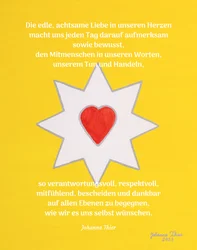 Der freudebringende Herzliebe-Stern - Version 1