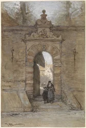 Sint-Jorispoort im Doelengebäude in Hoorn