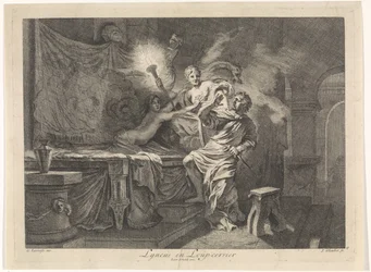 Ceres verhindert den Mord an Triptolemus