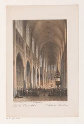 Innenraum der Onze Lieve Vrouwe Kerk in Amsterdam