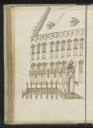 Fassade des Rathauses in Nijmegen