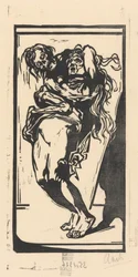 Der Tod und eine Frau