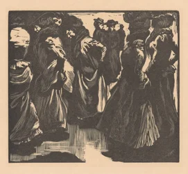 Frauen im Regen
