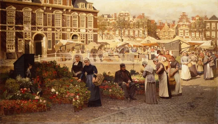 Blumenmarkt in Den Haag