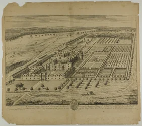 Knowle in der Gemeinde Sevenoaks in Kent, Tafel 24 aus Britannia Illustrata