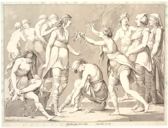"Gindanische Frauen. Herodotius Lib. IV"