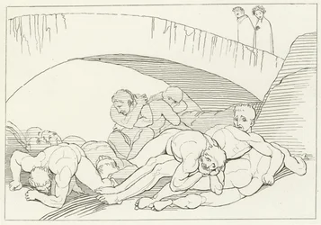 Das Tal der Krankheit, Inferno, Gesang 29 (Gravur)