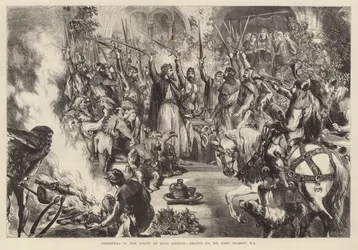 Weihnachten am Hofe von König Artus