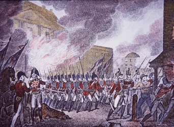Die Verbrennung von Washington