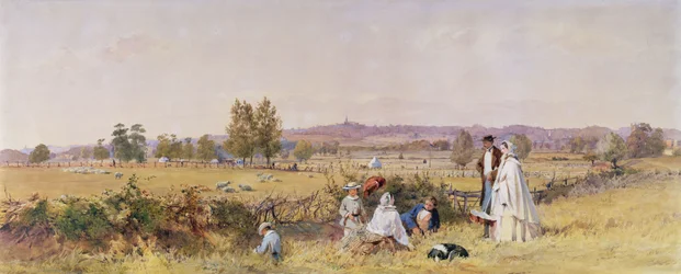 Highgate von Upper Holloway, 1859