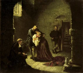 Gefängnisszene, 1854
