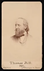 Porträt von Thomas Hill 1818-1891, 1867