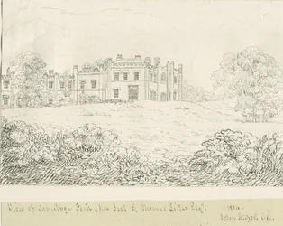 Armitage Park: Federzeichnung, 1814