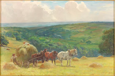 Heuernte, 1900