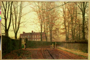 In die Kirche gehen, 1880
