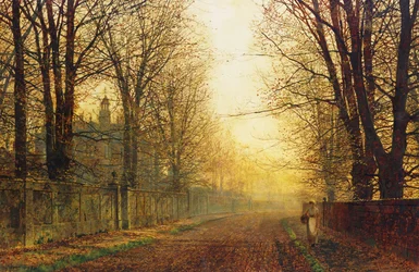 Der goldene Glanz des Herbstes