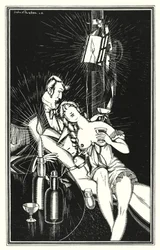 Illustration für Don Juan von Lord Byron: Aber Juan war ganz "Ein Broth of a Boy"