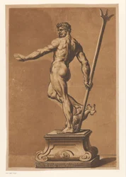 Statue des Neptun Kunstwerke venezianischer Meister (Serientitel) Opera selectiora (Serientitel)