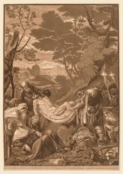 Venezianische Serie: Grablegung Christi, 1739-43
