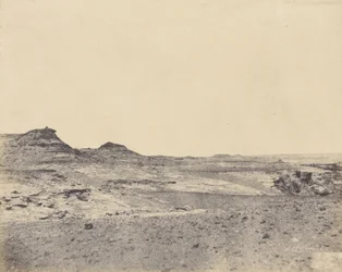 Studie von Gelände in der Nähe von Gebel Abousir, 2. Katarakt