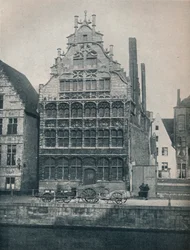 Halle der Schiffergilde, Gent, Belgien, um 1900 1914-1915