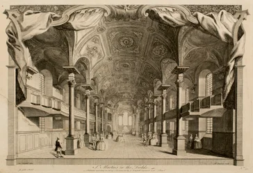 Innenraum von St Martin-in-the-Fields (London)