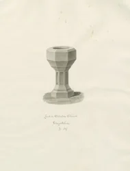 Taufbecken in der Ellastone Kirche