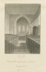 Innenraum der Coppenhall Church