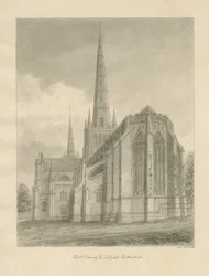 Lichfield Kathedrale - Ostansicht