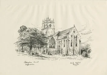 Pattingham Kirche: ?Zinkographie