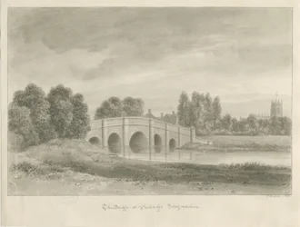 Penkridge Stadt - Bull Brücke