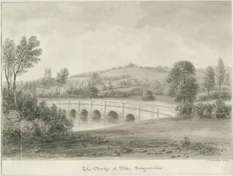 Stone - Brücke über den Fluss Trent