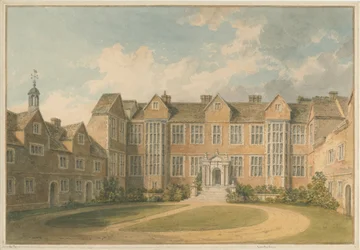 York - Heslington House Innenansicht, 1818