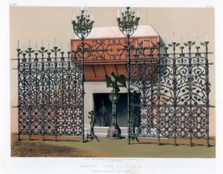 Schmiedeeiserne Gitter, 19. Jahrhundert