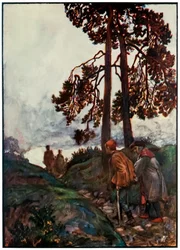"Schwach und Bereit-zum-Halt bringen das Ende" aus "Die Pilgerreise von dieser Welt zu der zukünftigen Welt" von John Bunyan