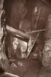 Die 180 in der East Pool Mine, Illustration aus 