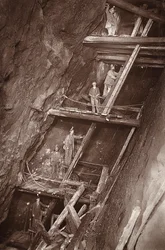 Der Mann-Motor bei Dolcoath Mine, Illustration aus 