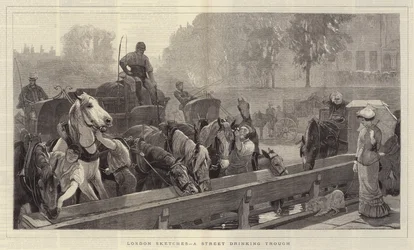 Londoner Skizzen, eine Straßentränke