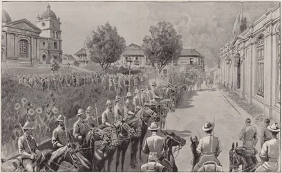 Die Kapitulation von Santiago