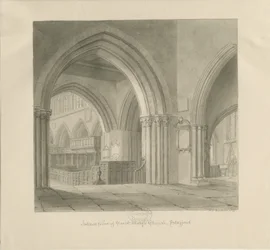 Stafford - Innenraum der St. Mary