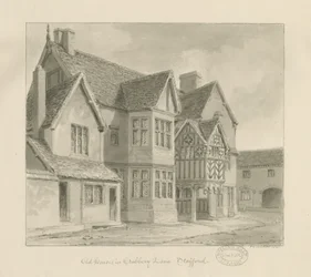 Stafford - Alte Häuser in Crabbery Lane