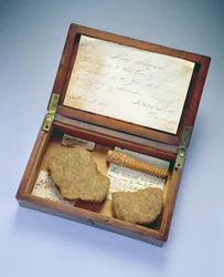 Reliquienkasten, aus Dorchester, Massachusetts, 1835