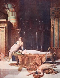 Der Tod der Kleopatra, Illustration aus 