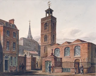 Nordansicht der Kirche St. James, Duke