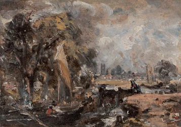 Dedham Lock, zwischen 1819 und 1820