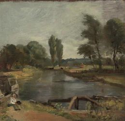 Flatford-Schleuse