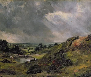 Hampstead Heath, Branch-Hill-Teich, 1828