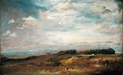 Hampstead Heath mit Badenden