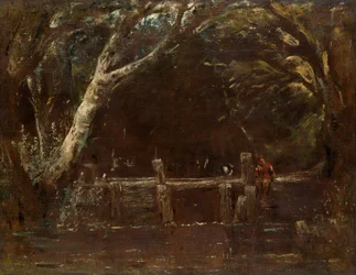Landschaft Die Schleuse, 1820-25